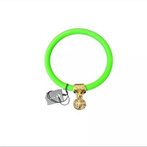 Marc By Marc Jacobs NWT Floro Toucan Green Silicon Bracelet